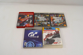 Sony PS3 Need For Speed Grand Theft Auto Gran Turismo Video Game Lot Playstation - $48.37