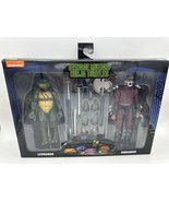 NECA Teenage Mutant Ninja Turtles Shredder vs Leonardo Roof Top Battle 9... - €42,96 EUR