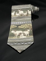 Tesoro Rosso Ram Handmade Necktie Uomo Moda  Novelty Animal - £10.38 GBP