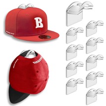 Baseball Hat Holder For Wall, Adhesive Hat Racks For Baseball Caps, Supe... - $18.99
