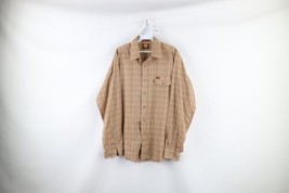 Vintage 70s Lee Mens Large Faded Western Collared Button Shirt Rainbow P... - $44.50