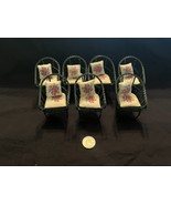 ONE Outdoor Chair w/ Cushions Dollhouse Miniatures 1:12 Scale $9.99 Each - $9.99