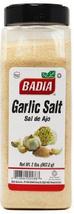 BADIA Garlic Salt - Large 2 Pound  Jar - $16.99