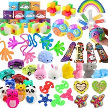 52 Pcs Party Favors for Kids 4 8 Birthday Gift Toys Stocking Pinata Stuffers Tre - £24.67 GBP