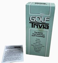 1984 Golf Trivia The Game That Tests Your Golf Knowledge Cal Games COMPLETE - $9.79