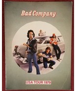BAD COMPANY - 1979 TOUR BOOK CONCERT PROGRAM &amp; TICKET STUB VG+ WITH PIN ... - $25.00