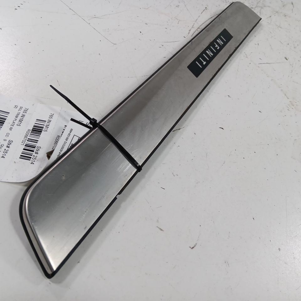 INFINITI Q50 Sill Trim Plate Door Jam Threshold Right Passenger Front  2... - $19.94