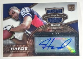 JAMES HARDY 2008 Bowman Sterling Auto Relics #166 Jersey Rookie Autograph RC - £10.55 GBP
