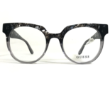 Guess Eyeglasses Frames GU2652 020 Black Gray Clear Round Full Rim 50-18... - $55.91