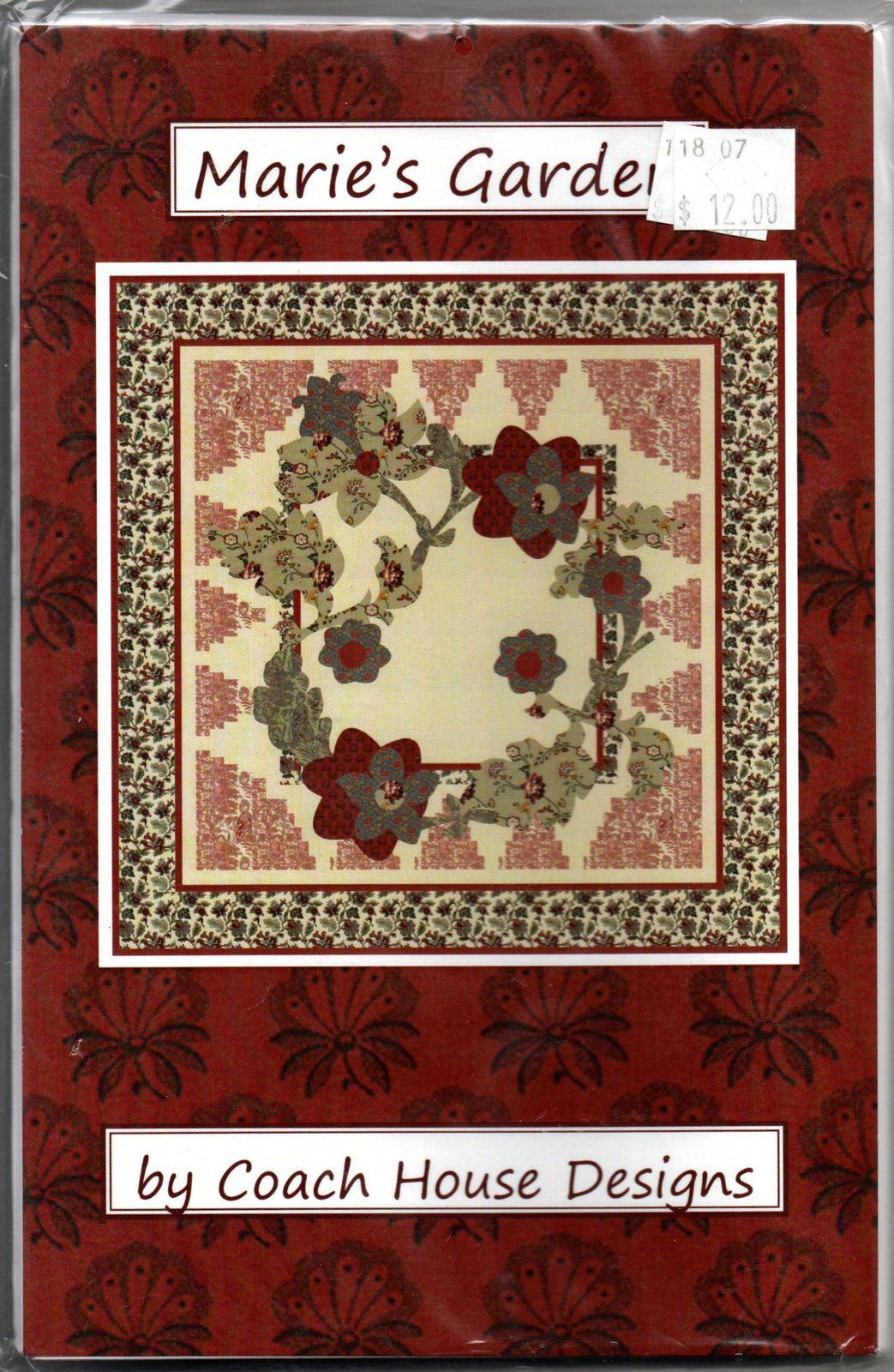 Marie's Garden Quilt Pattern 47 by 47 Coach House Designs Barbara Cherniwchan