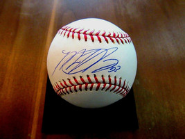 MATT HARVEY THE DARK KNIGHT ANGELS REDS METS PITCHER SIGNED AUTO BASEBAL... - £70.95 GBP