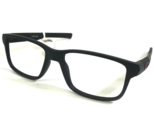 Oakley Kinder Brille Rahmen Feld Tag OY8007-0850 Satin Black Rot 50-15-128 - £95.74 GBP