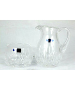 Marquis by Waterford Bloomfield Crystal Glass Sugar &amp; Creamer Set - £43.58 GBP