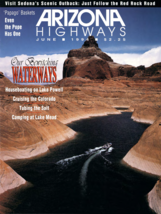 1994 June Arizona Highways Papago Baskets The Salt Lake Powell Mead The Colorado - £20.45 GBP