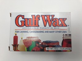 Gulf Wax Household Paraffin Wax For Canning, Candle Making And More - 16 oz - $11.88