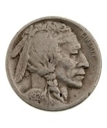 1924-S 5C Buffalo Nickel in Very Good VG Condition, Natural Color, Nice ... - $843.07 MXN