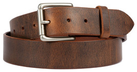 1½&quot; WIDE DISTRESSED LEATHER BELT Soft Durable with Roller Buckle Amish M... - £45.95 GBP+
