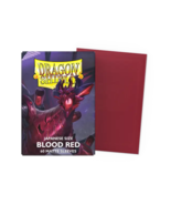 1 pack of 60 Dragon Shield Blood Red Matte Japanese Sized Card Sleeves - $193.87 MXN