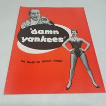 Damn Yankees Tour Souvenir Program Bobby Clark 1957 - $10.98