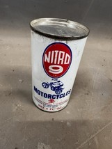 Vintage Nitro 9 Motorcycle Fuel Additive Moto-X Can Gas Oil Servo Motocr... - $15.20