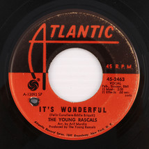 The Young Rascals – It&#39;s Wonderful / Of Course - 45 rpm 7&quot; Single 45-2463 SRC - £11.20 GBP