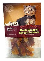 Alpha Dog Series Duck Wrapped Sweet Potato (4oz) - Pack of 10 - £38.82 GBP