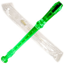 High Quality 8 Holes Soprano Recorder Green ABS Plastic Baroque Style - £7.04 GBP