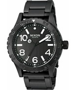 Nixon A916001-00 Men&#39;s &#39;46 Black Stainless Steel Watch - $419.47 CAD