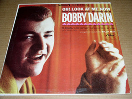 Bobby Darin Oh Look At Me Now Record Album Vinyl Vintage Capitol Label Stereo - $22.99