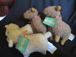 NABCO, Hoofer&#39;s, 2 goats, 2 lambs, original hanging tags, 1994 - £27.91 GBP