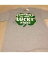 Urban Pipeline Men&#39;s Shirt Tonight Is Your Lucky Night T-Shirt Size Medi... - $6.93