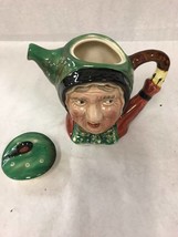 Vintage Beswick England Dickens Sairey Gamp Tea Pot w kerchief teapot Toby Jug  - £25.68 GBP
