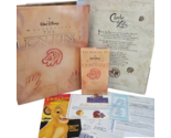 VINTAGE DISNEY THE LION KING MASTERPIECE VHS TAPE W/ LITHOGRAPHS + OTHER... - $33.15 CAD