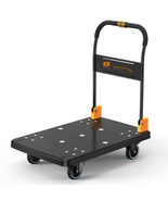 Dolly Cart, Platfcrm Truck Push Cart with 440 Lbs Capecty, Silent Wheels, - $15,736.92 MXN