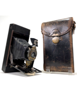 Kodak No.2-A Folding Autographic Brownie w/ Leather Case - $33.75