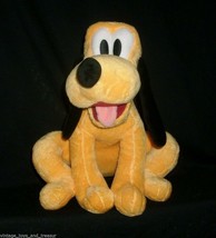 12&quot; Disney Store Core Pluto Puppy Dog Stuffed Animal Plush Toy New W/ Tag Mickey - £13.65 GBP