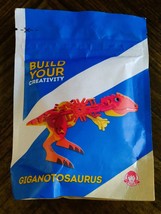 Giganotosaurus Build Your Own Creativity 2019 Wendy&#39;s Kid Meal Toy Sealed - £3.71 GBP