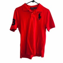 Polo Ralph Lauren Boys Classic Fit Polo Shirt BIG PONY Red - L/G (14-16) - £16.64 GBP