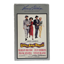 Guys and Dolls VHS CBS Big Book Box Hi-Fi Stereo - $19.79