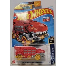 Hot Wheels 1:64 Diecast Ultimate T-Rex Transporter 15/250 HW Screen Time... - $9.49