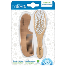 Dr. Brown's Soft and Safe Baby Brush + Comb - $10.45