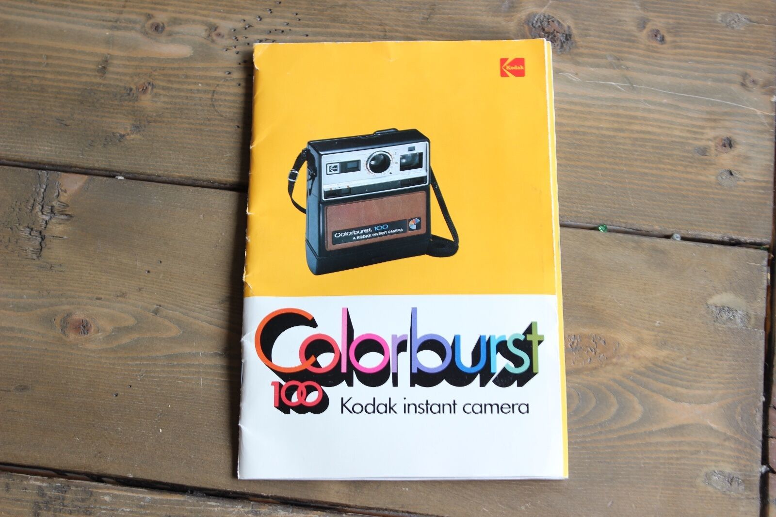 Kodak Colorburst 100 Manual - $7.13