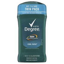 4 Packs Degree Cool Rush Invisible Solid Deodorant - 2.7 oz - £27.54 GBP