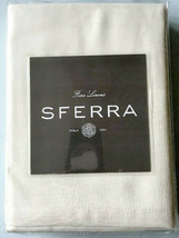 Sferra Harrow Oyster Off White Dinner Napkins 4 PC. Set 22x22&quot; Easy Care NEW - £22.97 GBP