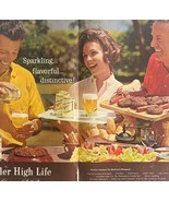 1964 Miller High Life Beer Advertisement Look Centerfold Brewery Summer ... - $556.66 MXN