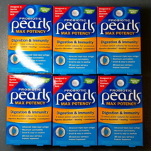 6X Natures Way Probiotic Pearls Digestion & Immunity Max Potency 30 Softgels Ea. - $83.16