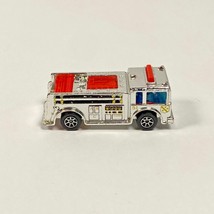 Hot Wheels Silver Fire Truck Vehicle 51 Vintage 1976 Mattel Diecast Toy Car - £6.34 GBP