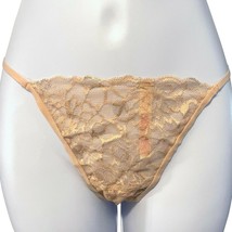 Victoria’s Secret V String Thong Size Medium &quot;Pink&quot; nude / very pale pink - £8.78 GBP