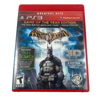 Batman Arkham Asylum 2010 Sony PlayStation 3 PS3 Video Game - Game Of The Year - $14.95