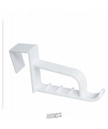White Plastic FasTac Over Door Hook National Hardware Makers -N308-296 - £8.22 GBP